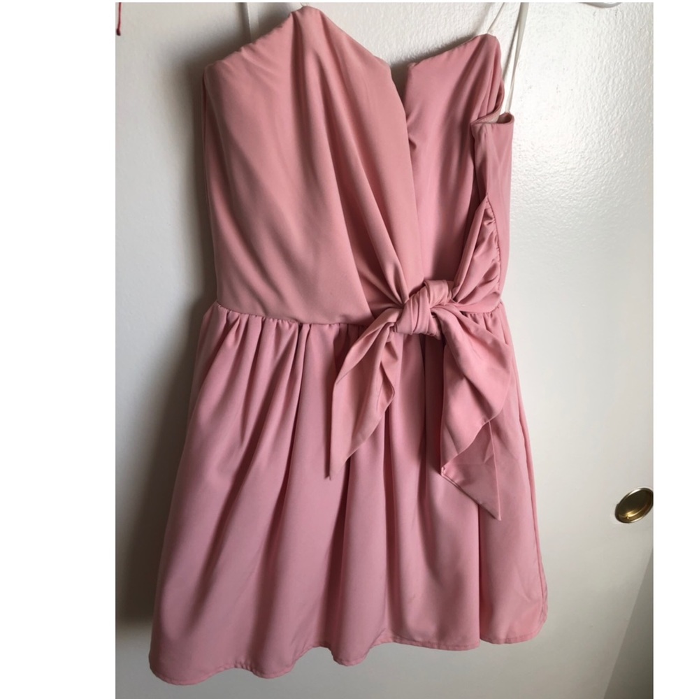 Sleeveless Rosy Pink Mini Dress✨